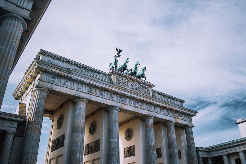 Porta Di Brandeburgo A Berlino, Germania